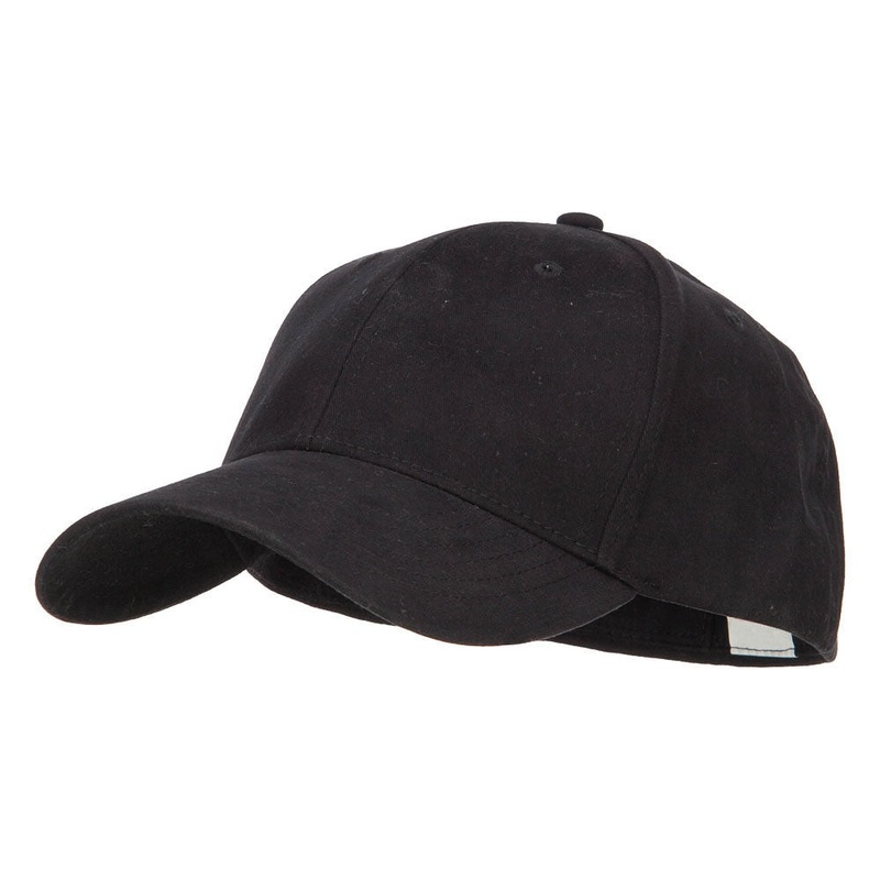 Big Size Stretchable Deluxe Fitted Cap Black XL-2XL