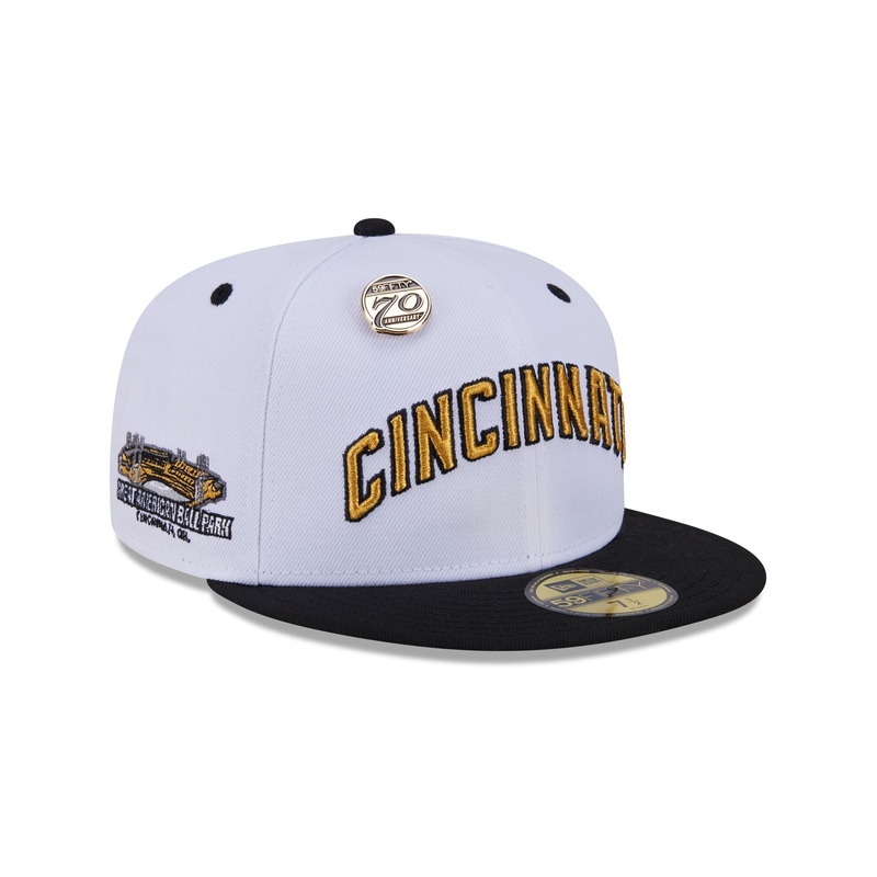 Cincinnati Reds 70th Anniversary 59FIFTY Fitted Hat 7