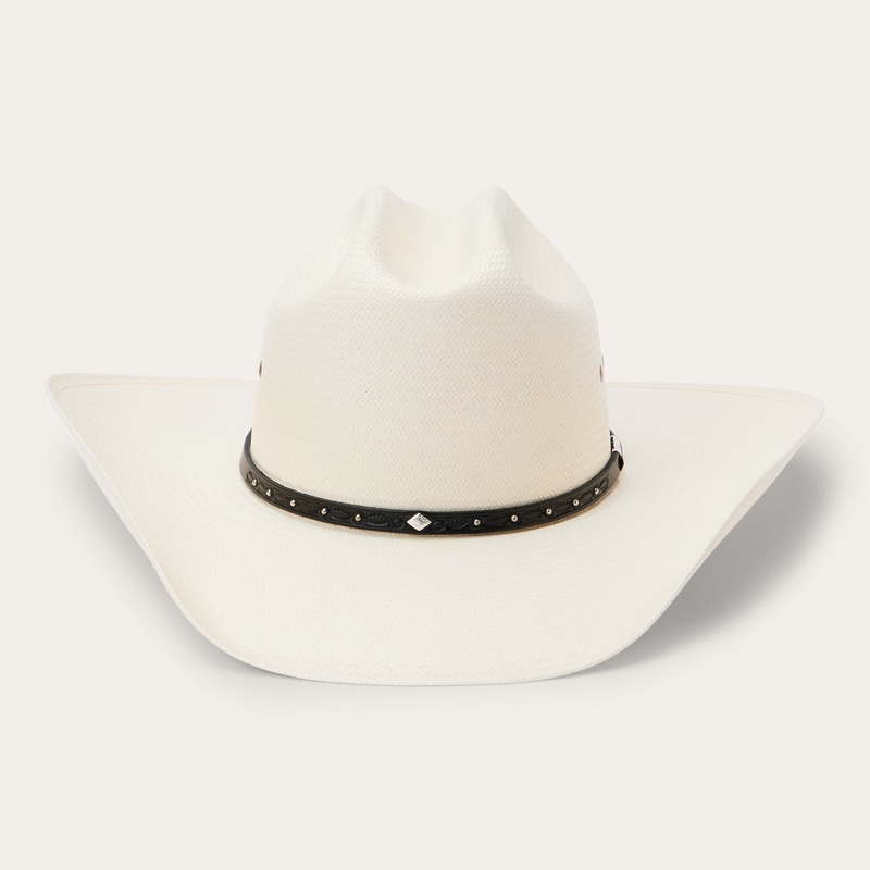 Hagerman 10X Straw Cowboy Hat Natural 6 3/4
