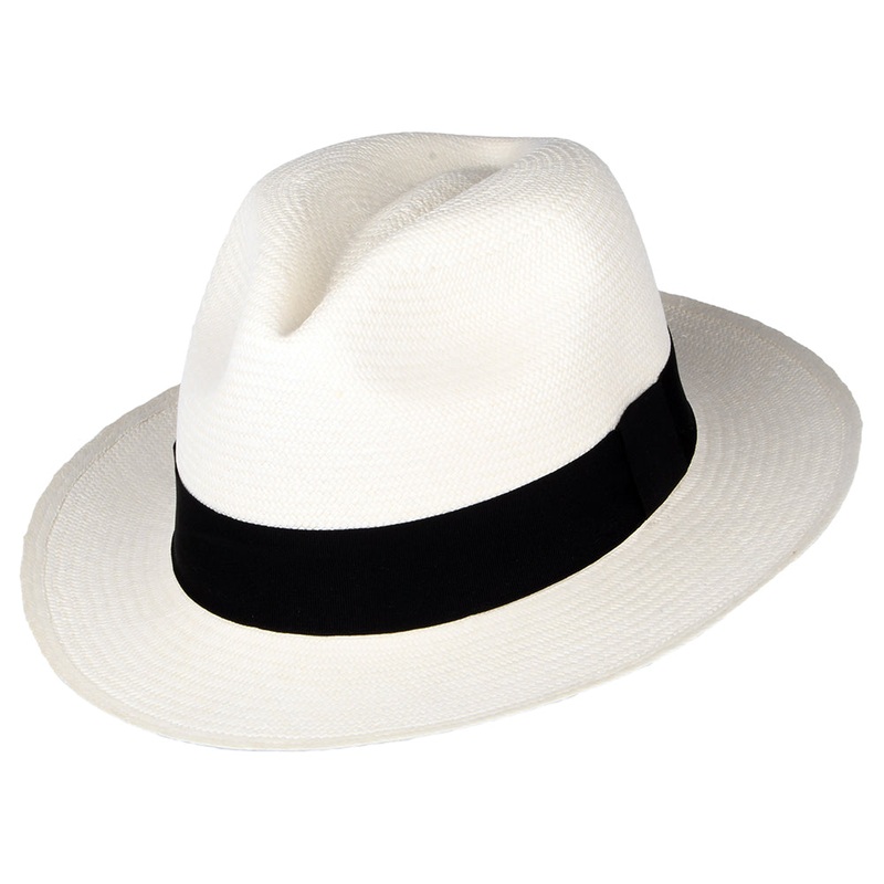 Jaxon & James Clasico Panama Fedora Hat – Bleach 55