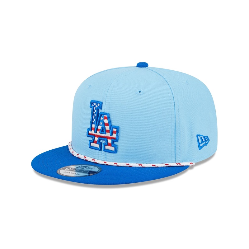 Los Angeles Dodgers Independence Day 2025 9FIFTY Snapback Hat One Size