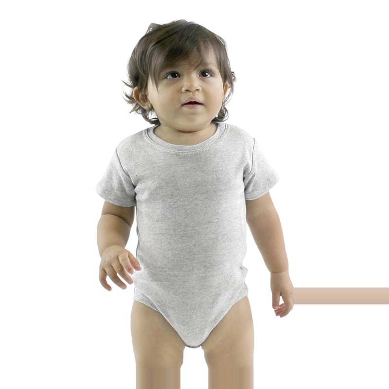 Royal Apparel Infant Triblend One-Piece  Style 20039 Made in USA Tri Ash 3/6 Months