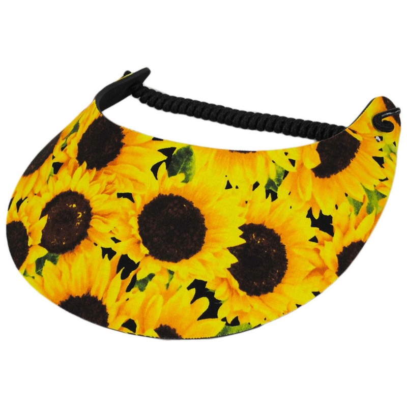 Springlace Sunflowers Sunvisor YELLOW ADJUSTABLE