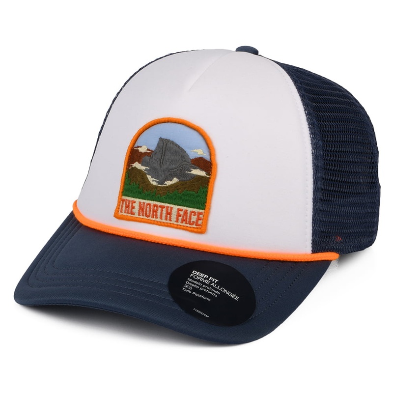The North Face Hats Valley Trucker Cap – Blue-White Adjustable