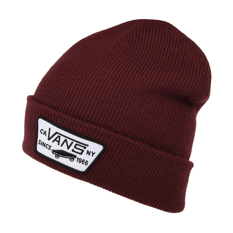 Vans Hats Milford Beanie Hat – Port 1-Size
