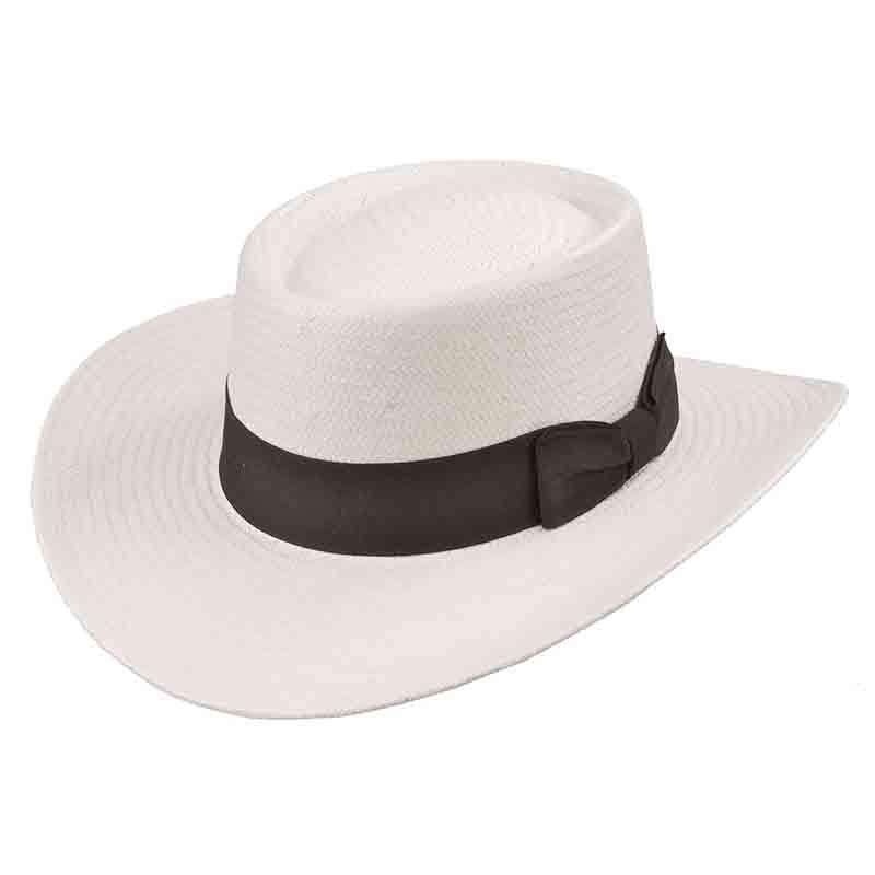 White Toyo Gambler Golf Hat by Kenny Keith Medium (57 cm) White