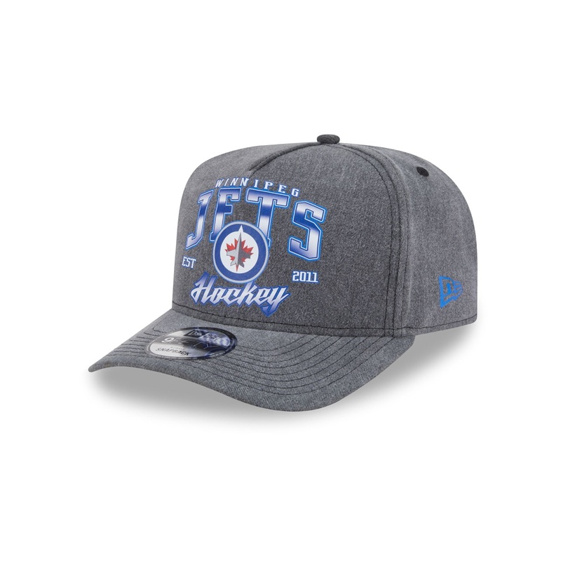 Winnipeg Jets Washed 9FIFTY A-Frame Snapback Hat One Size