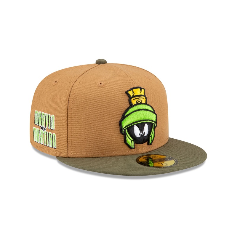 Looney Tunes Marvin the Martian Brown 59FIFTY Fitted Hat 7