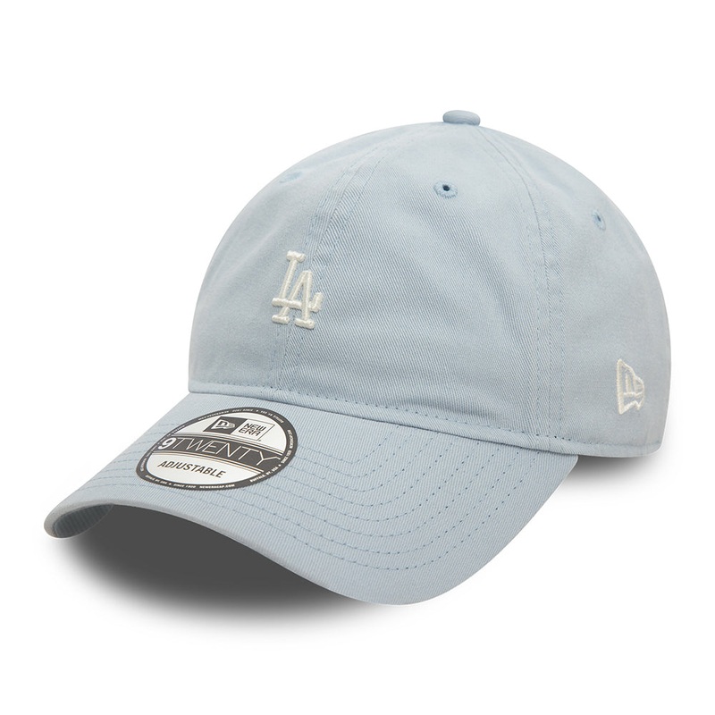 New Era 9TWENTY L.A. Dodgers Baseball Cap – MLB Mini Washed – Light Blue Adjustable