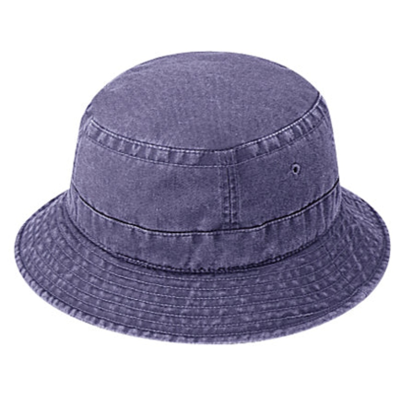 Nissun Washed Bucket Hat, Size XL – BK-XL Black XL