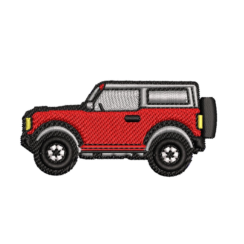 Red Offroad Car Red Offroad Car One Size