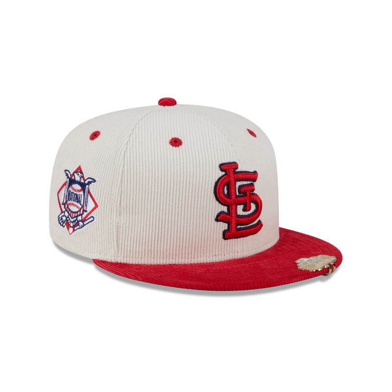 St. Louis Cardinals Two Tone Cord 59FIFTY Fitted Hat 7
