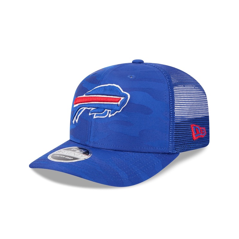 Buffalo Bills Camo 9SEVENTY Trucker Stretch-Snap Hat One Size