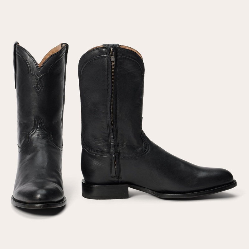 Cash Zip Roper Black 7 D