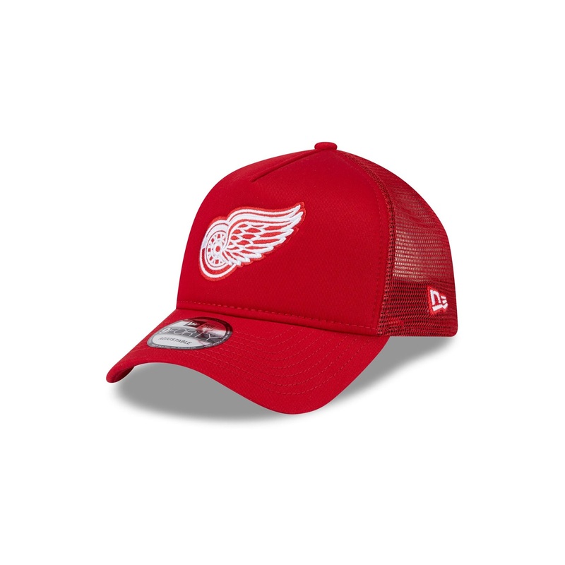 Detroit Red Wings 9FORTY A-Frame Trucker Hat One Size