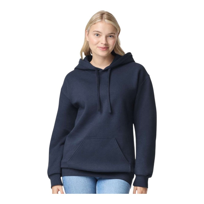 Gildan 19500 Unisex Hammer Maxweight Hooded Sweatshirt Blue Dusk XS