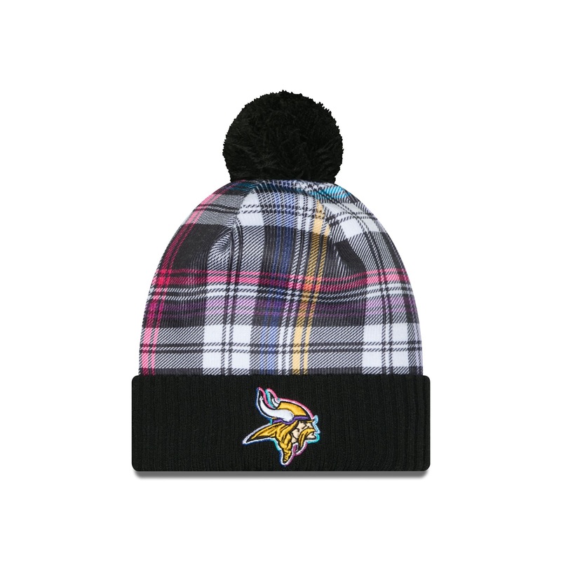 Minnesota Vikings 2024 Crucial Catch Sport Pom Knit Hat One Size