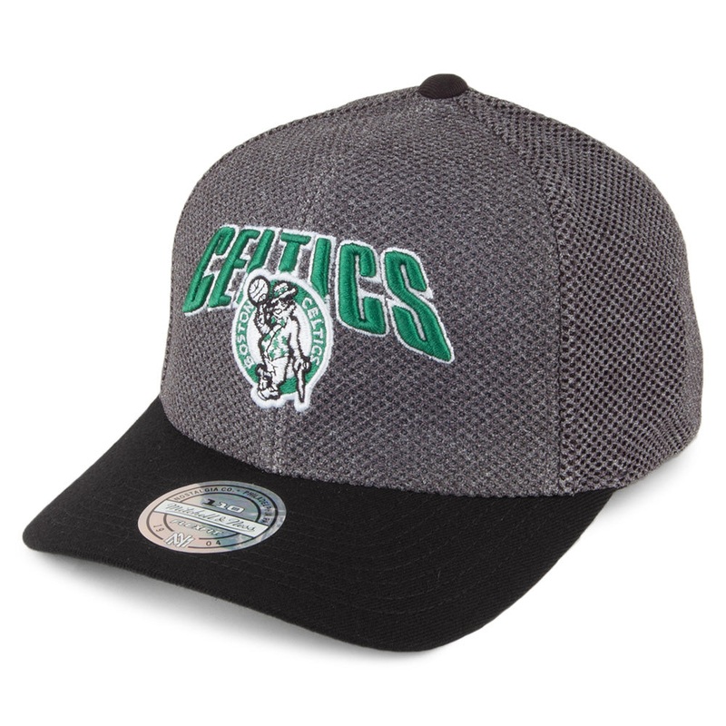 Mitchell & Ness Snapback Cap Boston Celtics – Flashback 110 – Grey-Black Adjustable