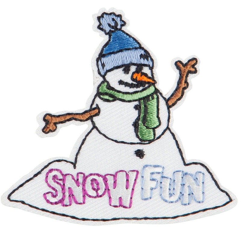 Snow Fun Patch White One Size