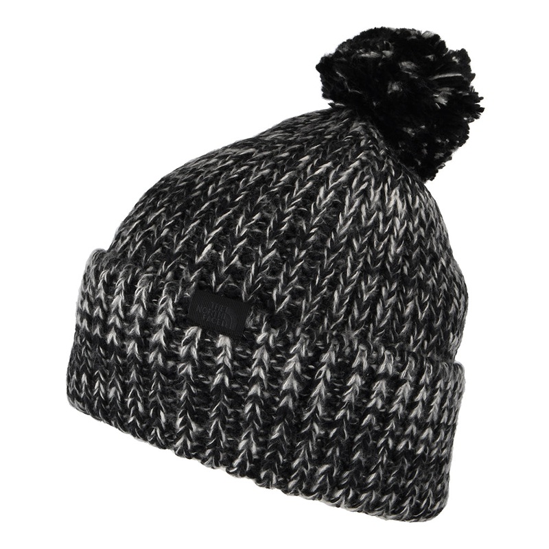 The North Face Hats Cozy Chunky Bobble Hat – Black 1-Size