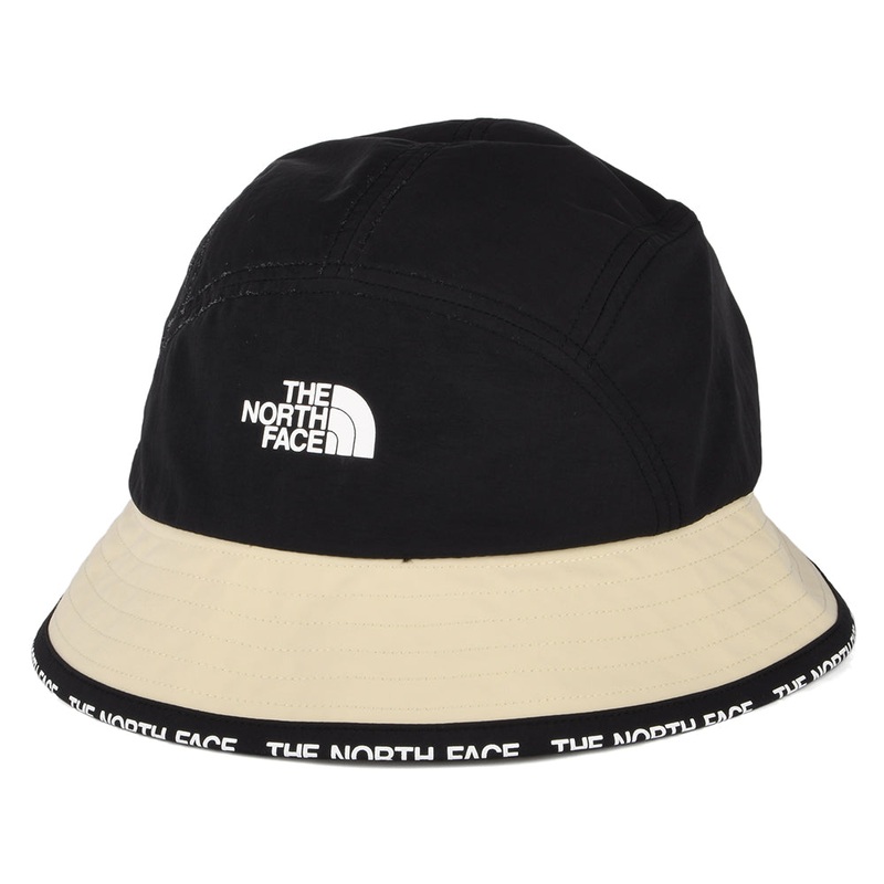 The North Face Hats Cypress Water Repellent Bucket Hat – Black-Beige Small/Medium