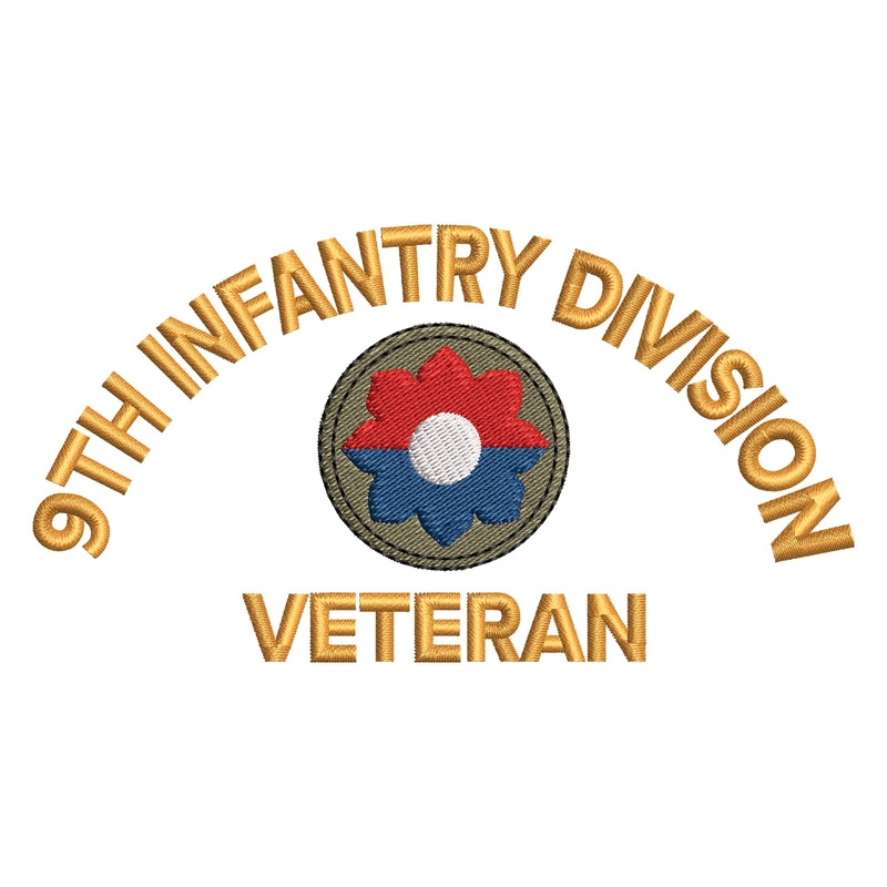 U.S. Army 9th Infantry Division Symbol U.S. Army 9th Infantry Division Symbol One Size