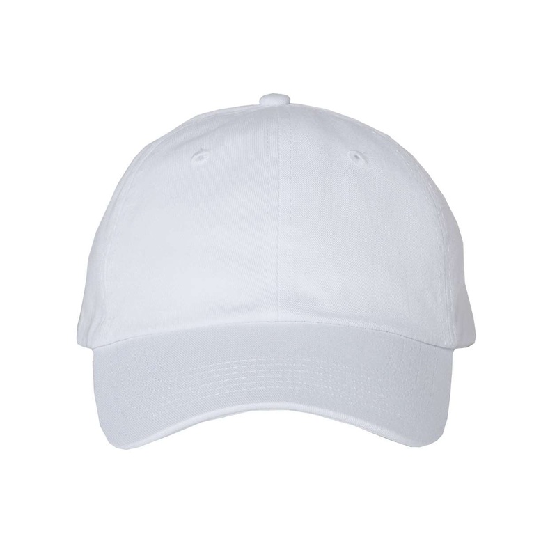 Valucap VC350 Bio-washed Chino Twill Cap Black
