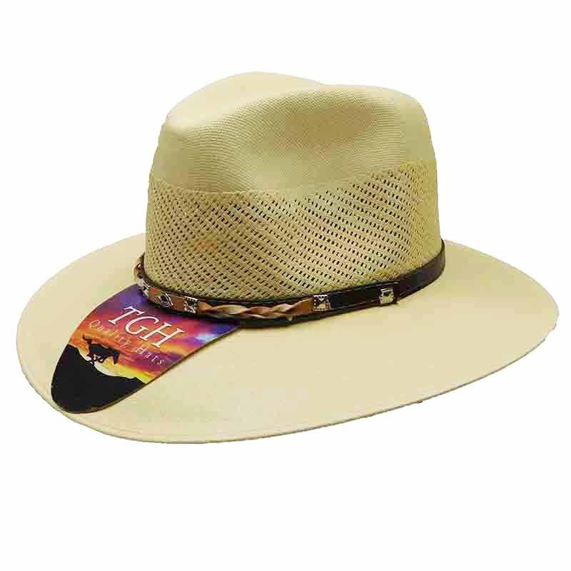 Waxed Canvas Casual Safari Hat – Texas Gold Hats Ivory Small (56 cm)