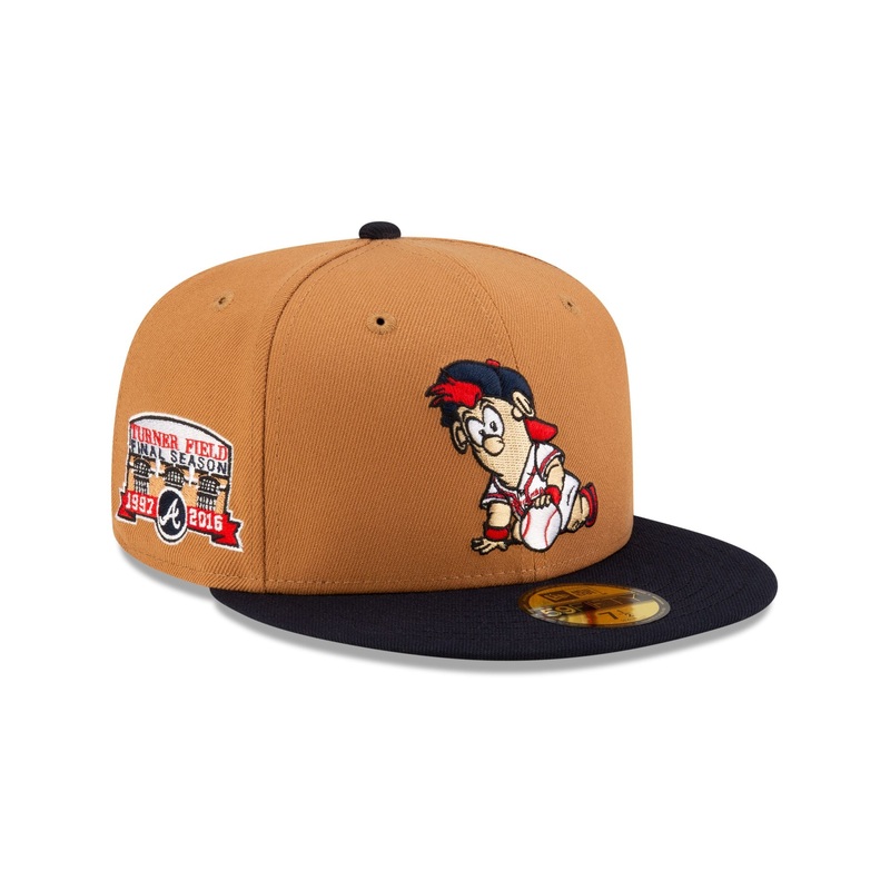 Atlanta Braves Mini Mascot 59FIFTY Fitted Hat 7