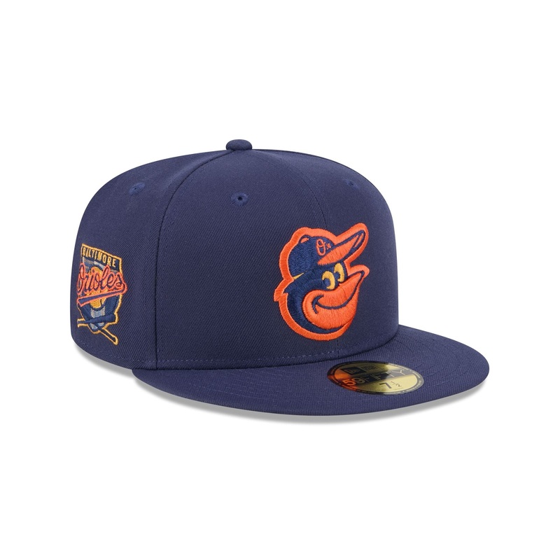 Baltimore Orioles Blue Tartan 59FIFTY Fitted Hat 7