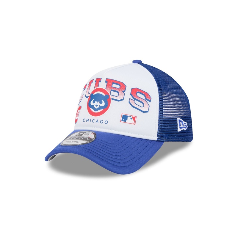 Chicago Cubs Sport Classics 9FORTY A-Frame Trucker Hat One Size