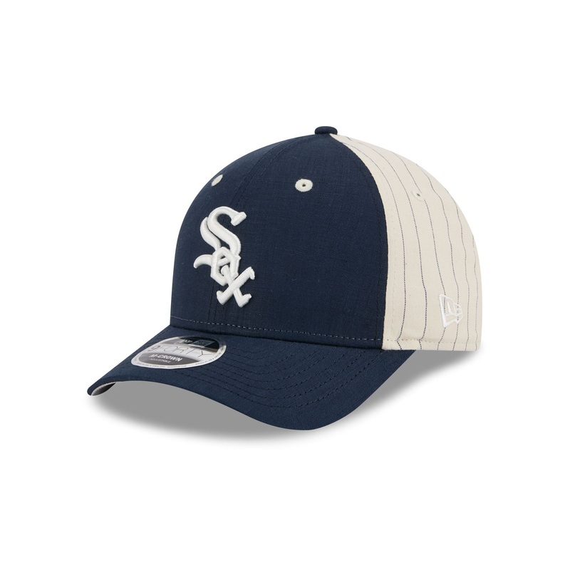 Chicago White Sox Linen 9FORTY M-Crown Snapback Hat One Size
