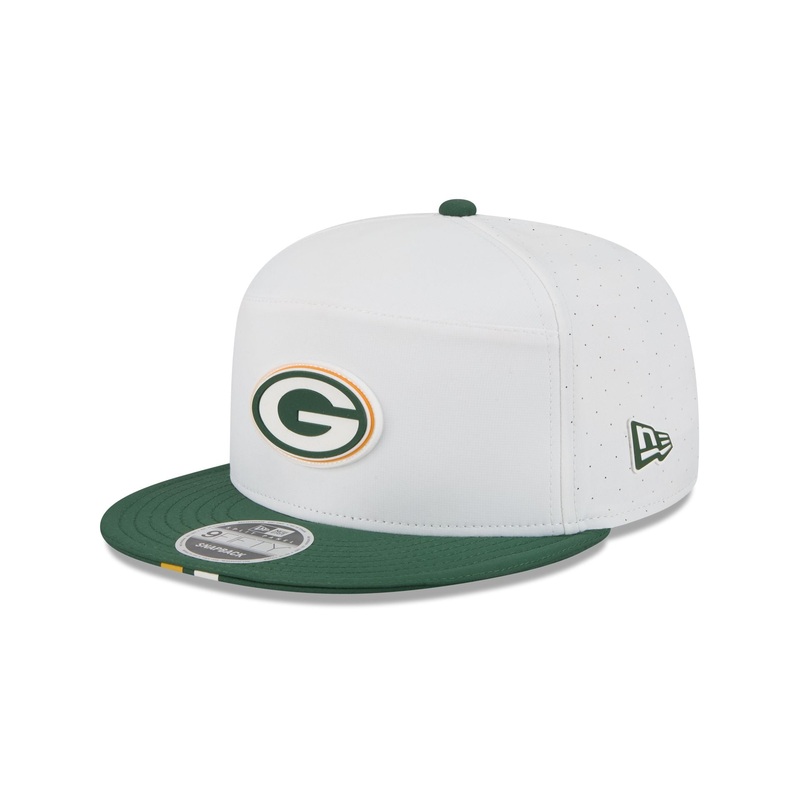 Green Bay Packers 2025 Training Split Panel 9FIFTY Snapback Hat One Size