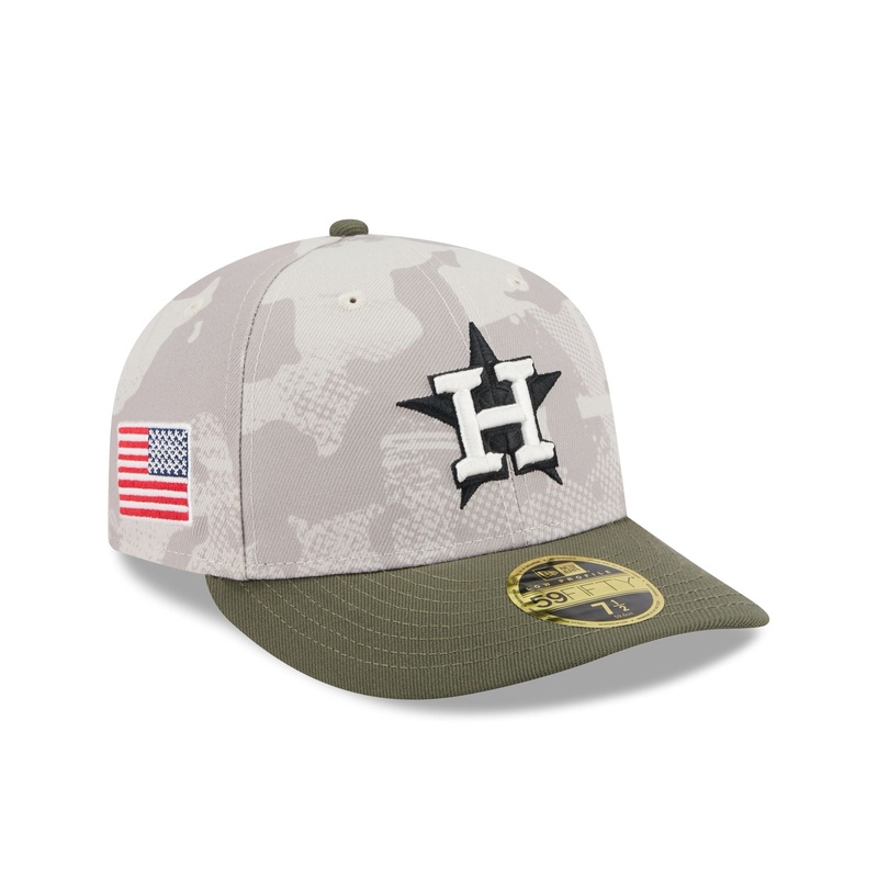 Houston Astros Armed Forces Day 2025 Low Profile 59FIFTY Fitted Hat 7