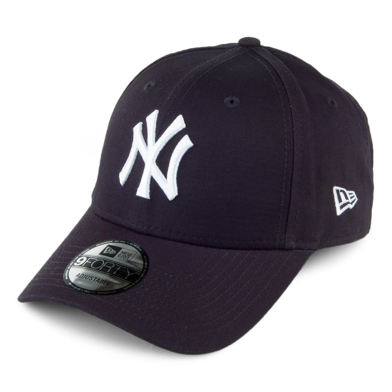 New Era 9FORTY New York Yankees Baseball Cap – MLB League Essential – Navy Blue Adjustable