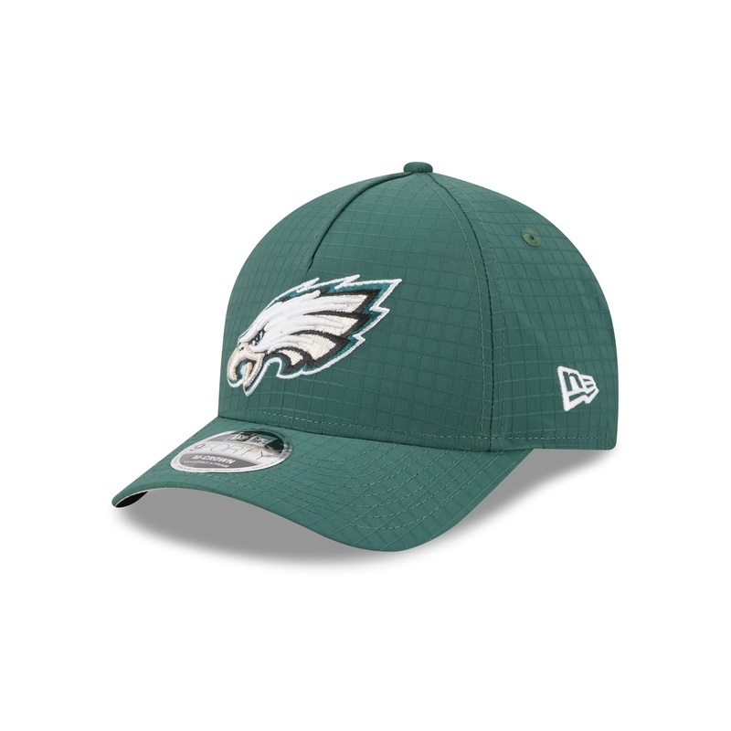 Philadelphia Eagles Ripstop 9FORTY M-Crown A-Frame Snapback Hat One Size