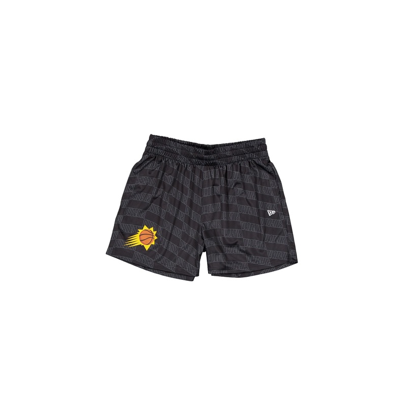 Phoenix Suns Black All-Over-Print Shorts S