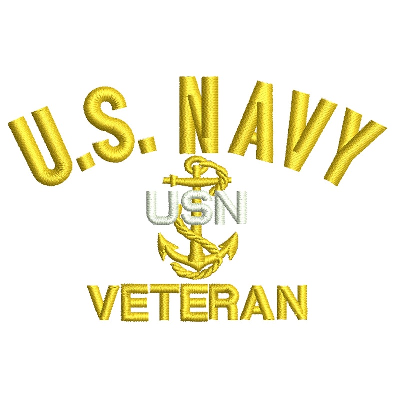 USN Veteran Logo Default Title One Size
