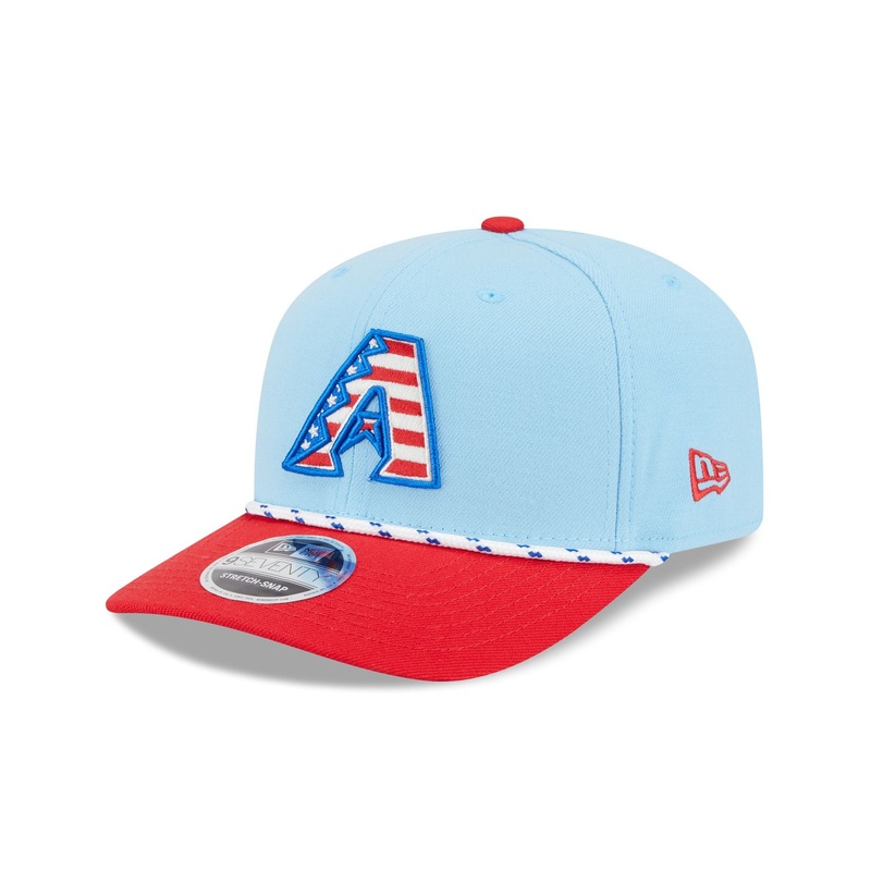 Arizona Diamondbacks Independence Day 2025 9SEVENTY Stretch-Snap Hat One Size