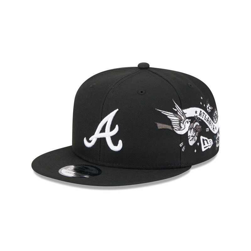 Atlanta Braves City Art 9FIFTY Snapback Hat One Size
