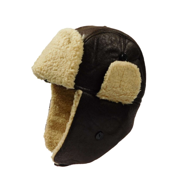 Boy’s Pilot Hat Brown