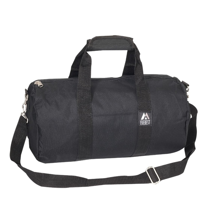 Everest 16-Inch Round Duffel Bag 16P Black
