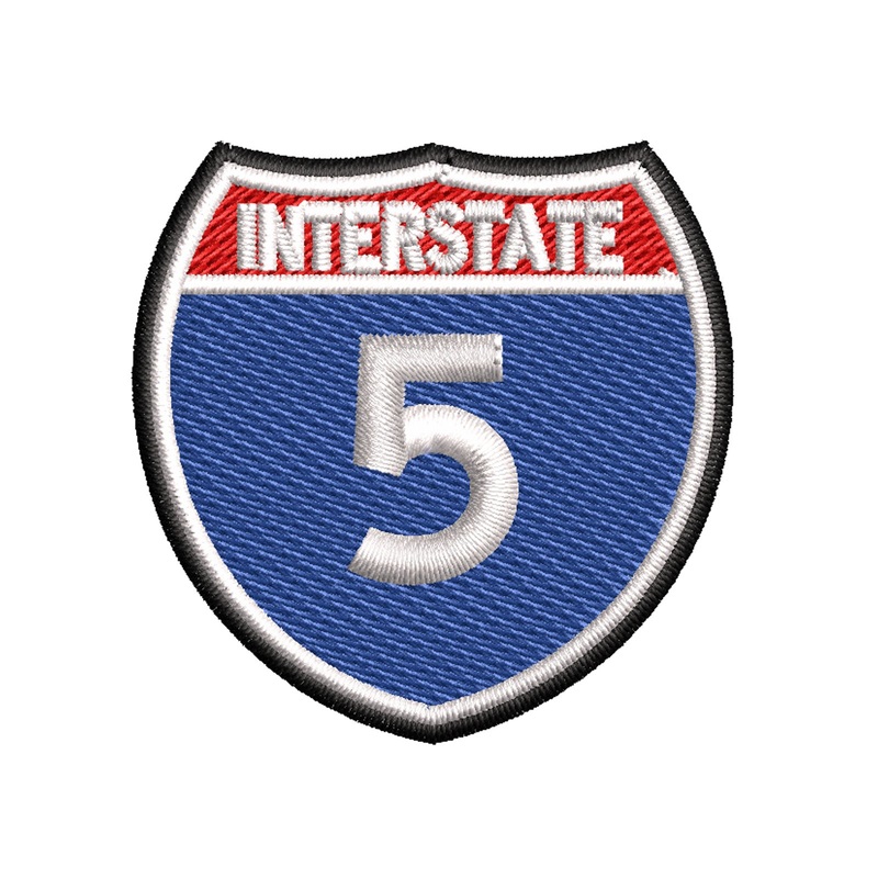 Interstate 5 Route Number Interstate 5 Route Number One Size