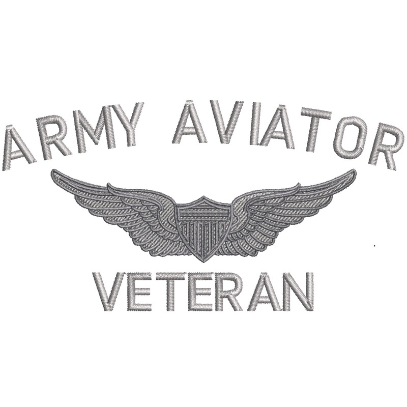 Licensed Army Aviator Veteran Logo Licensed Army Aviator Veteran Logo One Size