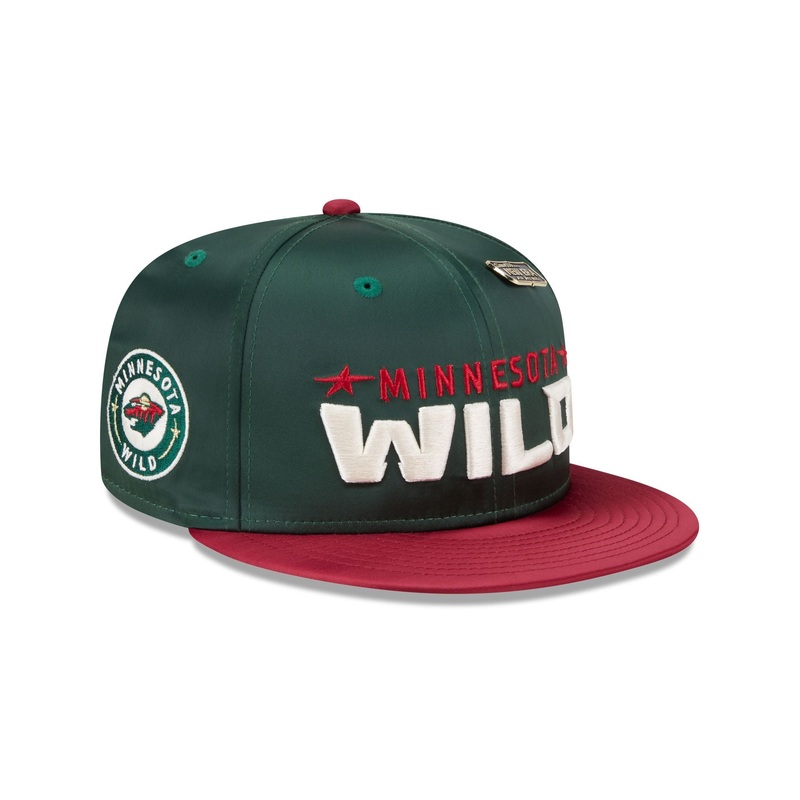 Minnesota Wild Spring Satin 59FIFTY Fitted Hat 7