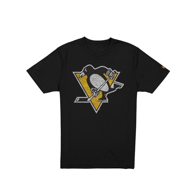 Pittsburgh Penguins Wash Logo Short-Sleeve T-Shirt S