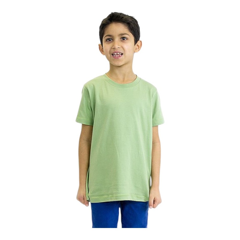 Royal Apparel Youth Organic Cotton Short Sleeve T-Shirt  Style 5021ORG Made in USA Avocado S