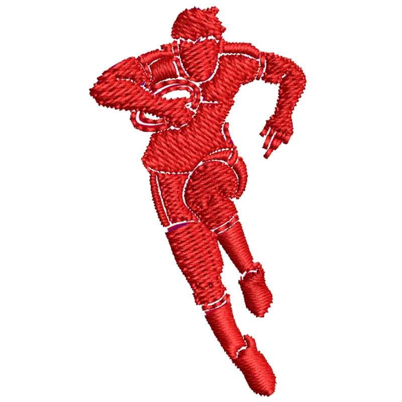 Rugby Player Jumping Rugby Player Jumping One Size