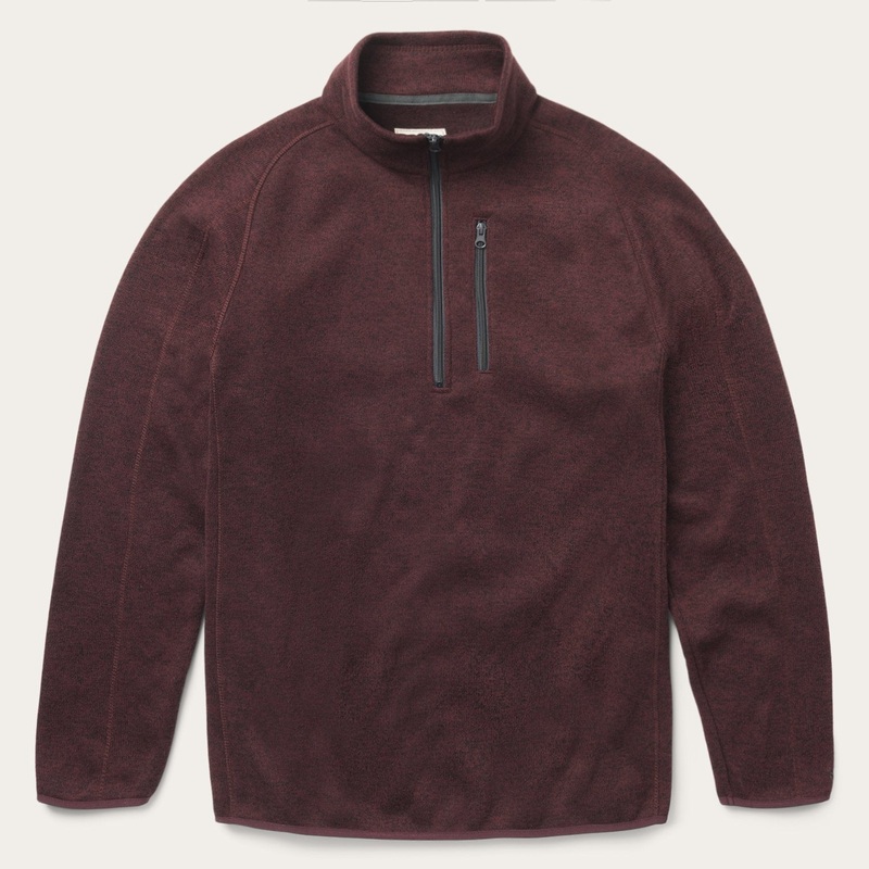Wine Knit Pullover Wine S