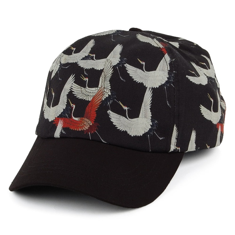 Barts Hats Cranebird Baseball Cap – Black Adjustable